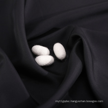 High quality Black 16MM Classic mulberrry silk fabric Silk Habotai Fabric